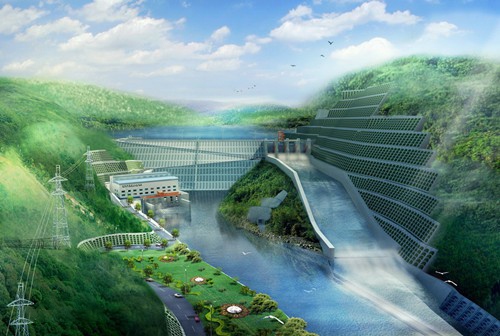 阿拉善老挝南塔河1号水电站项目